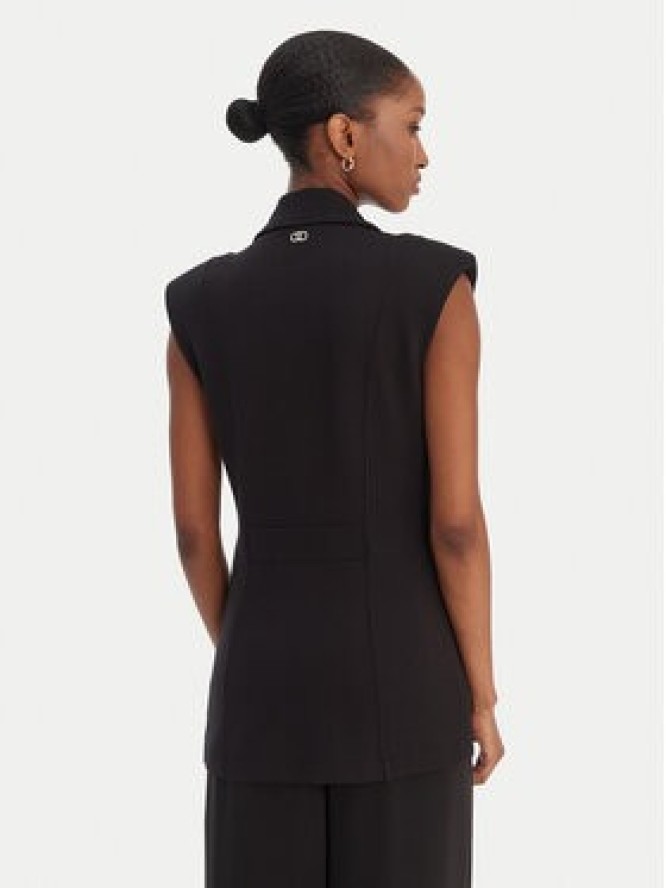 Liu Jo Sport Kamizelka TA6025 JS182 Czarny Regular Fit