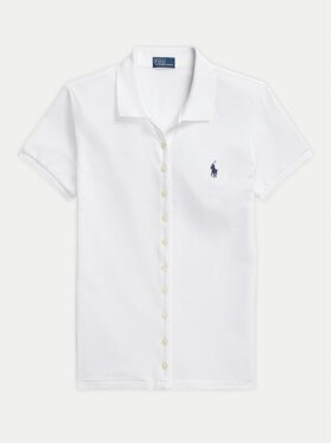 Polo Ralph Lauren Koszula 211939272002 Biały Slim Fit