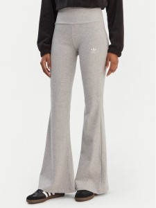 adidas Legginsy Essentials IY9674 Szary Flared Leg