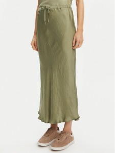 Marella Spódnica midi No 2513101055 Zielony Regular Fit