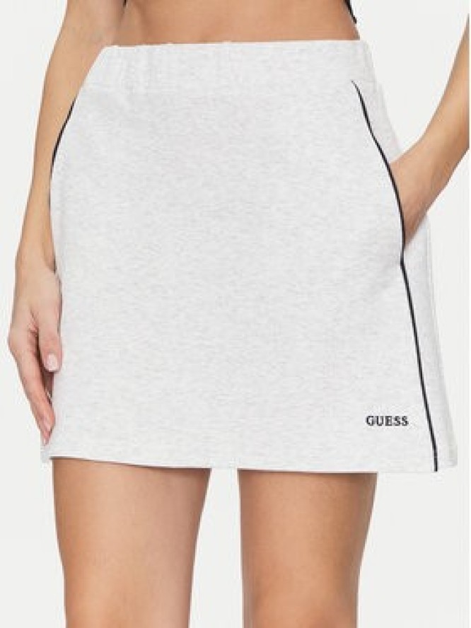 Guess Spódnica mini V5GD02 KCS01 Szary Regular Fit