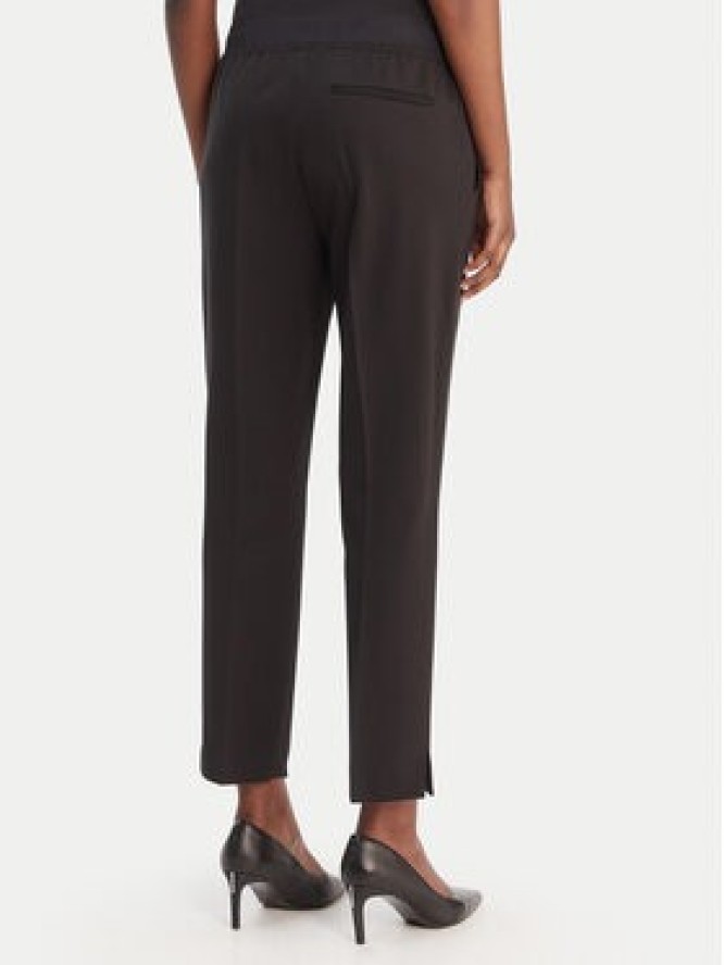 BOSS Spodnie materiałowe Tapria-Crop 50556341 Czarny Slim Fit