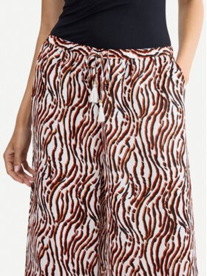 Triumph Spodnie materiałowe Summer 10227246 Brązowy Wide Leg