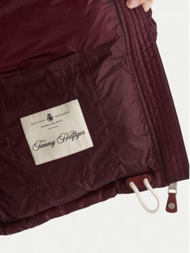 Tommy Hilfiger Kurtka puchowa WW0WW46541 Bordowy Regular Fit