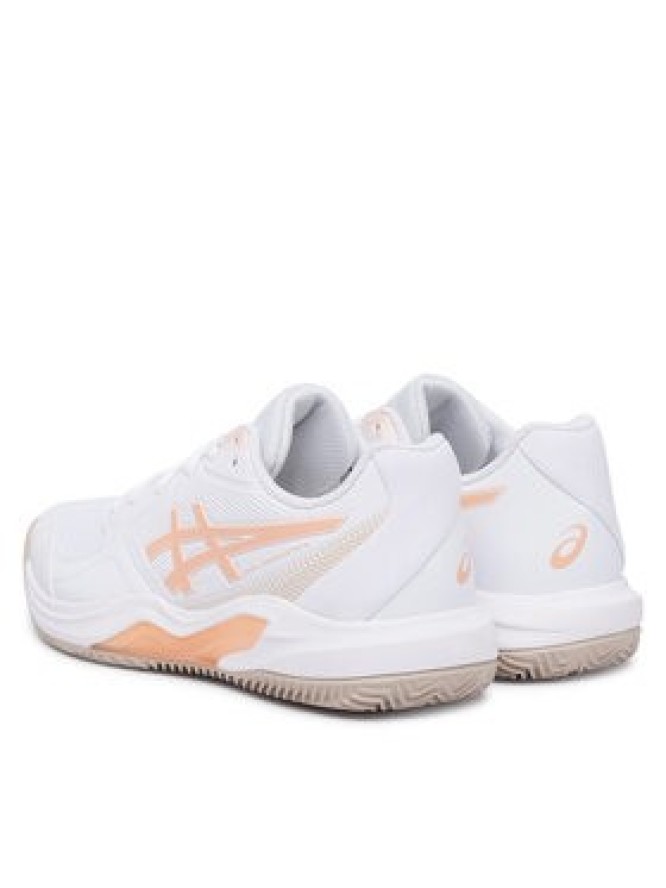 Asics Buty do tenisa Gel-Dedicate 9 Clay 1042A314 Biały