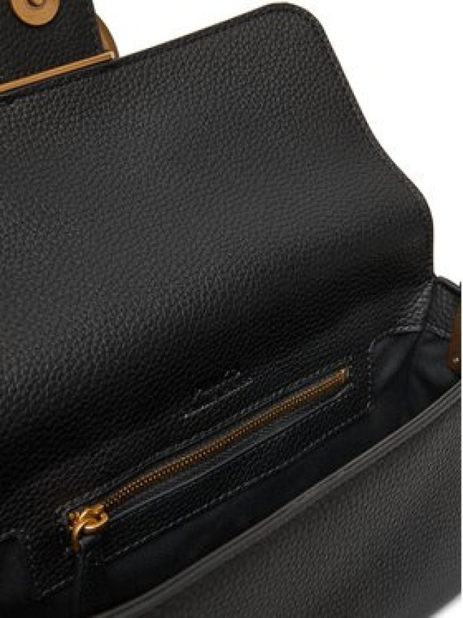 PINKO Torebka Love One Mini Slouchy Fl Al 25-26 104340 A2OX Czarny