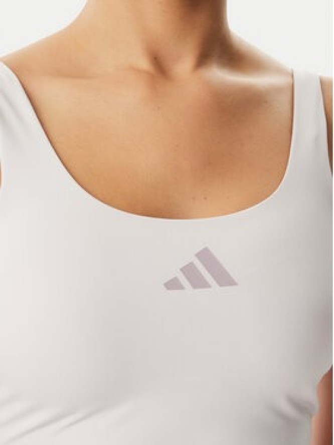 adidas Top Power Light Support KD2227 Fioletowy Slim Fit