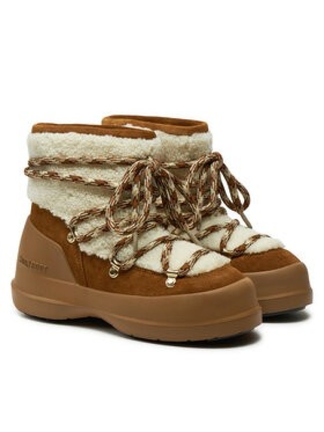 Moon Boot Śniegowce Luna Boot Shearling 80D2480020 Brązowy