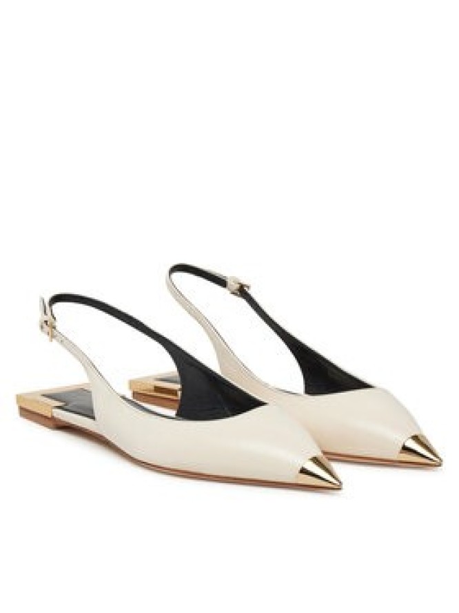 Elisabetta Franchi Sandały SA-07L-51E2 Écru