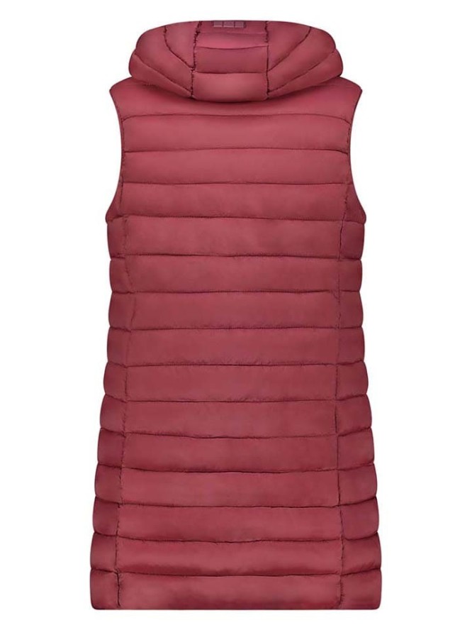 Canadian Peak Kamizelka pikowana "Vakitaleak" w kolorze bordowym rozmiar: S