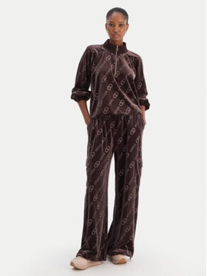 Liu Jo Sport Bluza TF5110 J4955 Brązowy Relaxed Fit