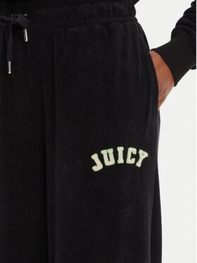 Juicy Couture Spodnie dresowe Regan JCWBJ125335 Czarny Wide Leg