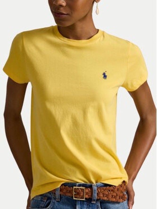 Polo Ralph Lauren T-Shirt 211B14605017 Żółty Classic Fit