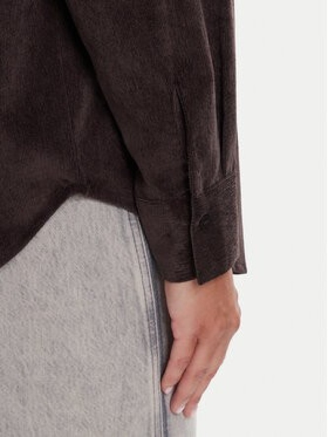 Vero Moda Koszula Sanne 10317194 Brązowy Oversize