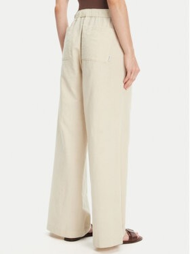 Mustang Spodnie materiałowe Tuscaloosa 1016583 Beżowy Wide Fit