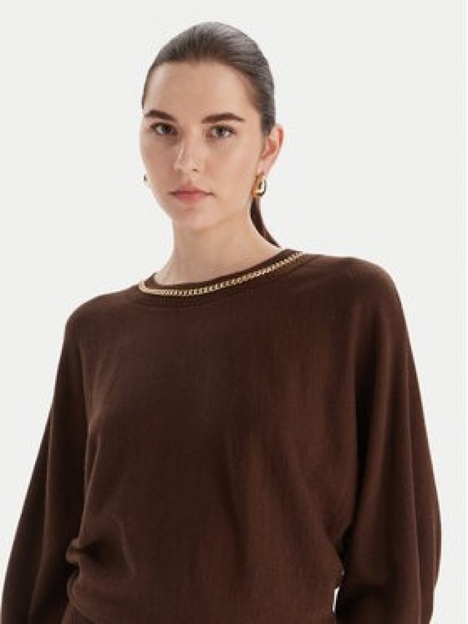 Marciano Guess Sweter 5BGR02 5782Z Brązowy Regular Fit