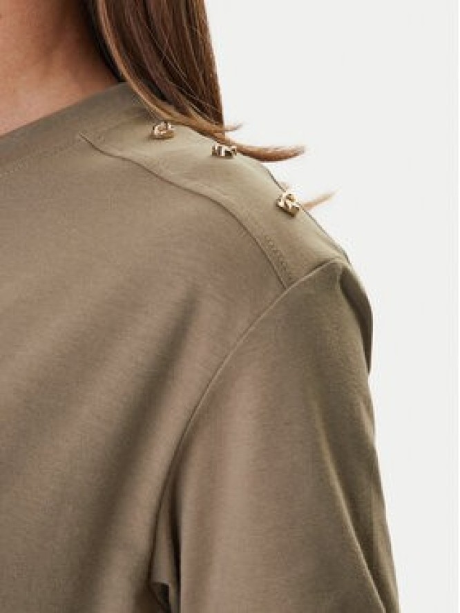 Guess T-Shirt GUESS x NORTH SAILS W6GI03 K2657 Zielony Relaxed Fit