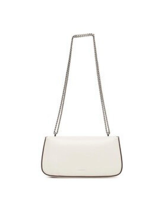 Calvin Klein Torebka Ck Convertible Chain Small Bag LV04F3172G Biały