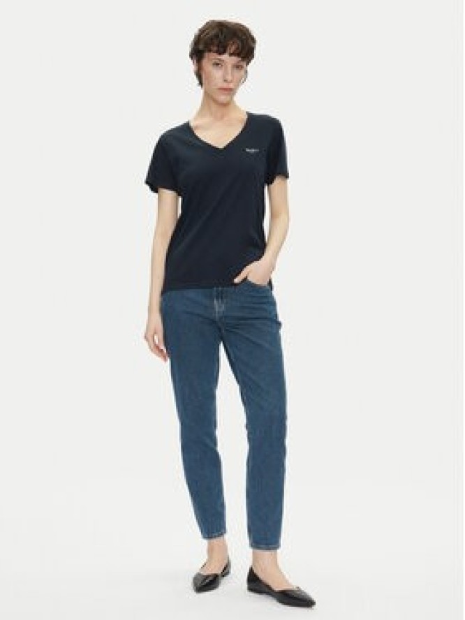 Pepe Jeans T-Shirt Macy PL506051 Granatowy Regular Fit