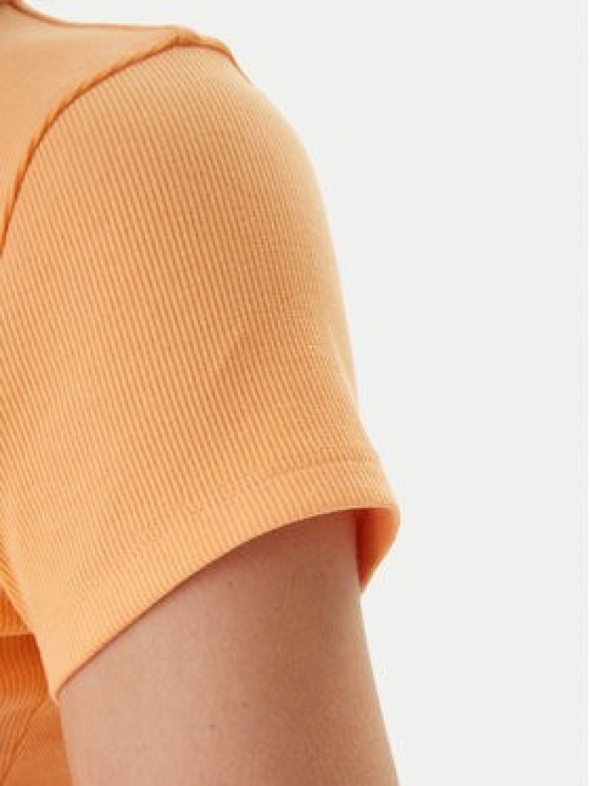 HUGO T-Shirt Baby 50510749 Pomarańczowy Slim Fit