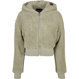 Damski krótki polar Urban Classics Oversized Sherpa