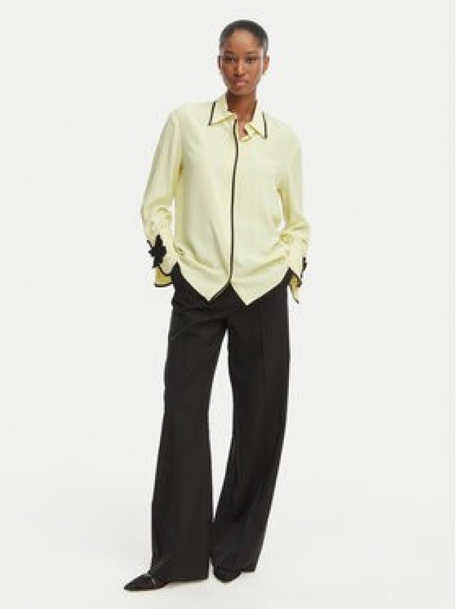 Simona Corsellini Koszula P26CPCA01301 Zielony jasny Regular Fit