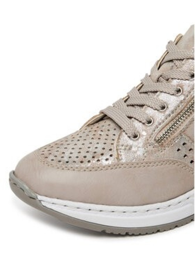 Rieker Sneakersy N4327-80 Beżowy