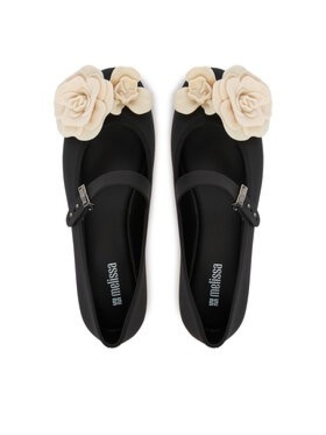 Melissa Baleriny Melissa Soft Ballerina Petals Ad 37820 Czarny
