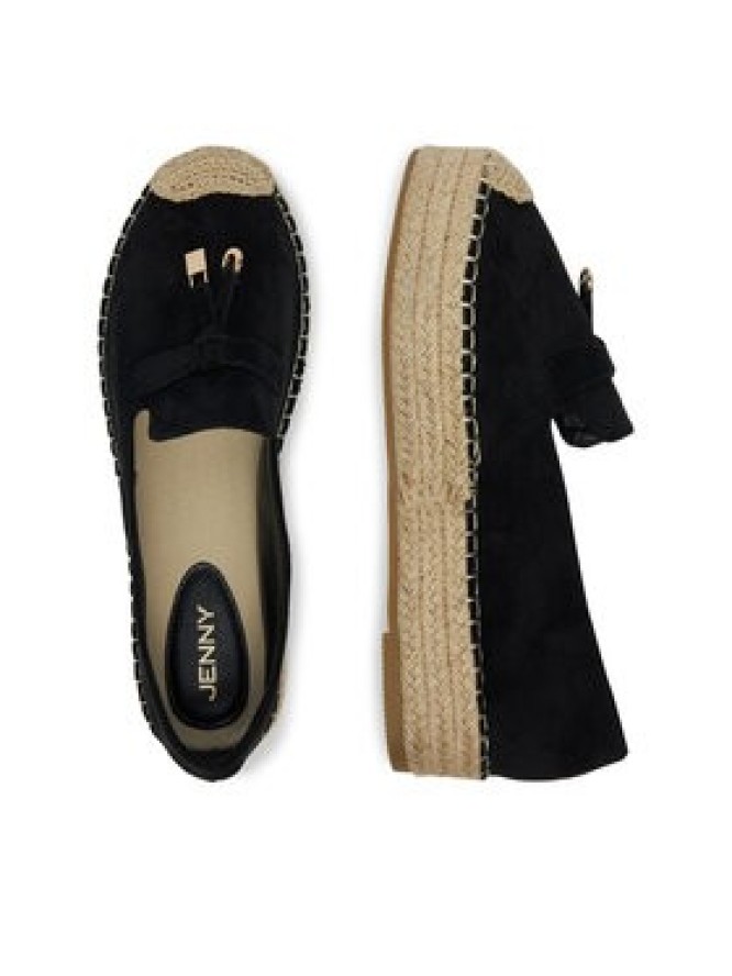 JENNY Espadryle WSS990-259 Czarny