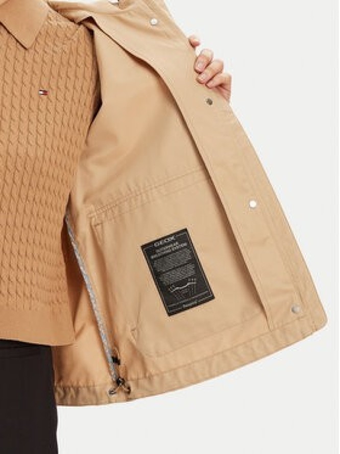 Geox Kurtka przeciwdeszczowa Ilde W5522D T3216 F5198 Beżowy Regular Fit