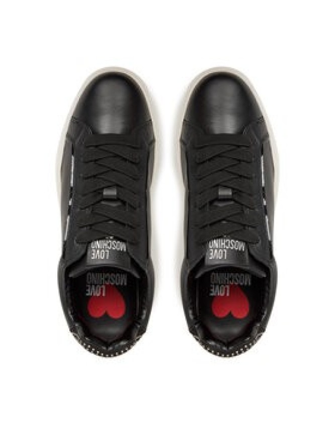 LOVE MOSCHINO Sneakersy JA15184G1MIAC00A Czarny