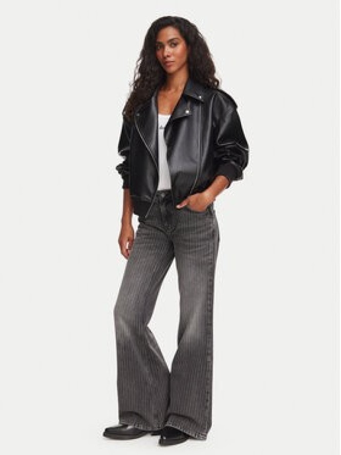 HUGO Jeansy Gelissa_3 50568482 Szary ciemny Bootcut Fit