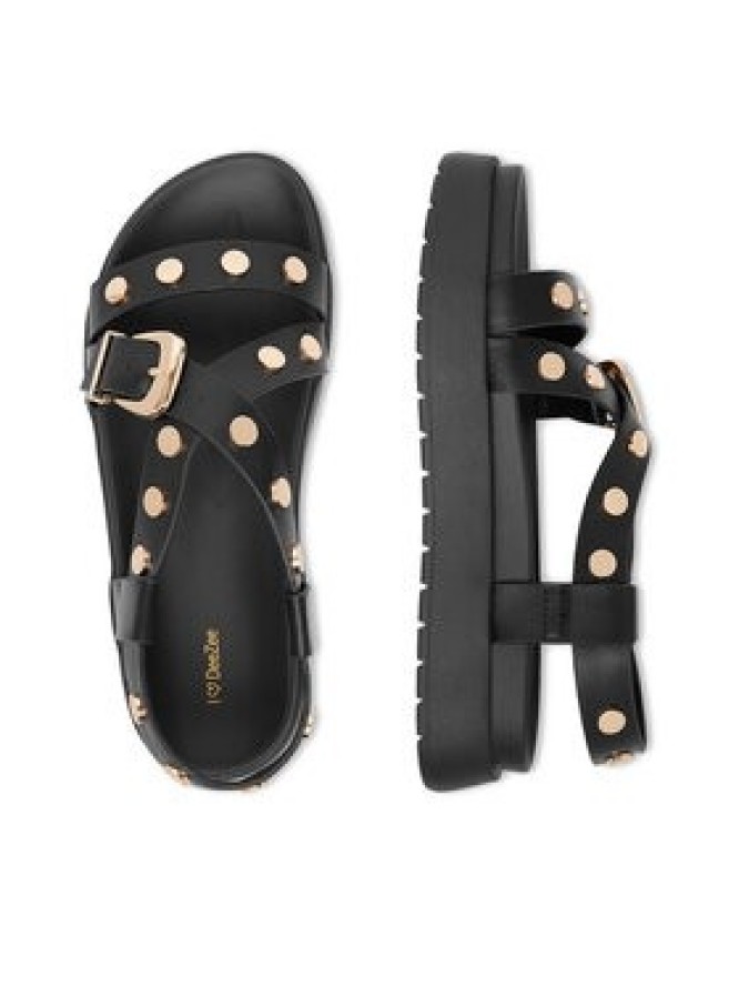 DeeZee Sandały CEO-HY69916-11 Czarny