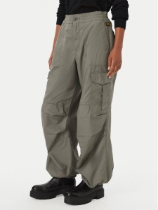 G-Star Raw Spodnie materiałowe D29375-D387 Zielony Loose Fit