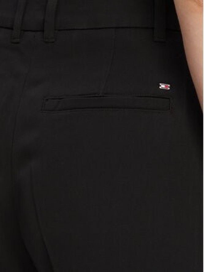 Tommy Hilfiger Spodnie materiałowe WW0WW46749 Czarny Relaxed Fit