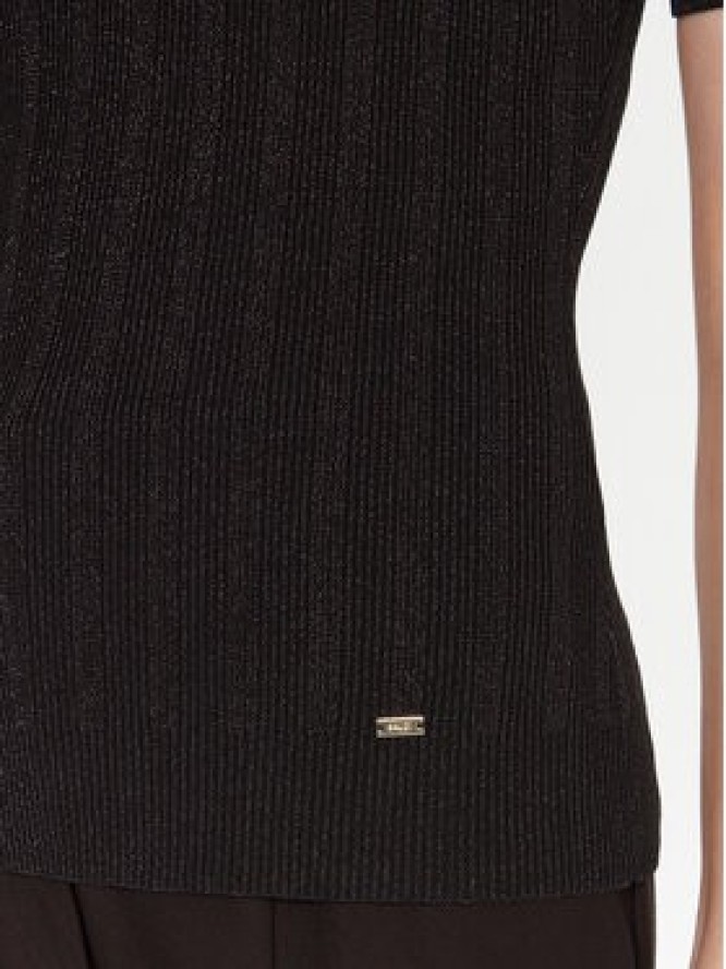 Gaudi Golf 521FD53033 Czarny Slim Fit