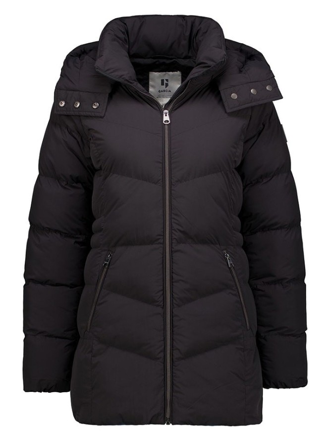 Garcia Kurtka pikowana w kolorze czarnym rozmiar: L