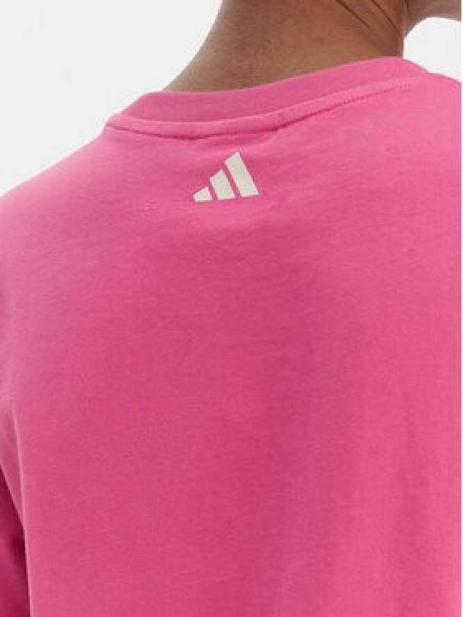 adidas T-Shirt Farm Rio Graphic KD4640 Różowy Regular Fit