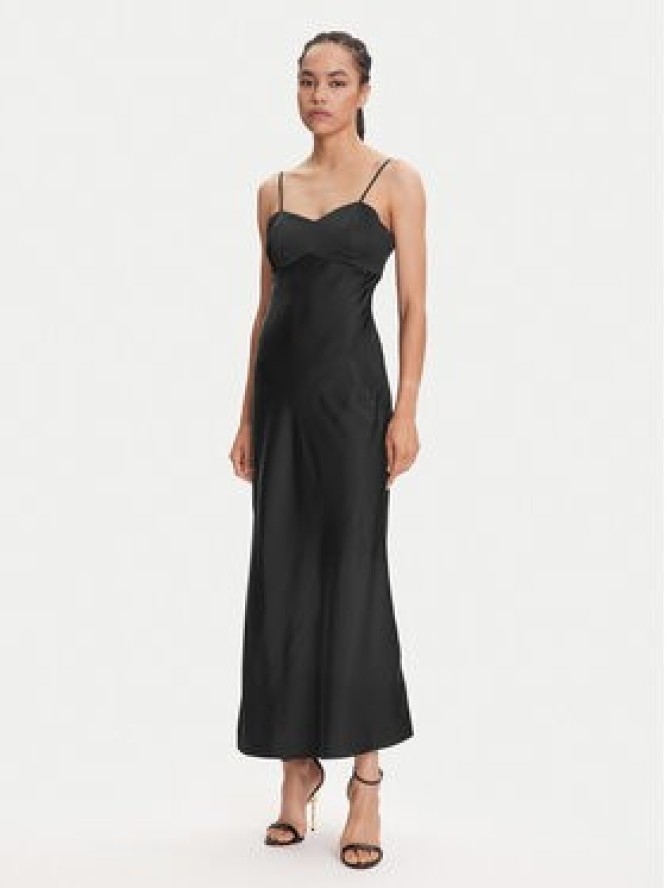 Guess Sukienka wieczorowa W5YK35 WHEZ2 Czarny Slim Fit