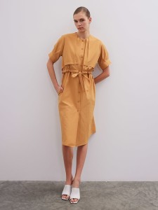 BGN Sukienka w kolorze karmelowym rozmiar: 36