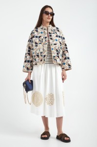 Kurtka damska patchworkowa Arizia WEEKEND MAX MARA