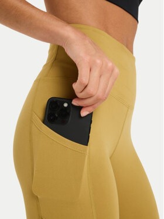 Roxy Legginsy Heart Into It Ankle ERJNP03690 Zielony Slim Fit