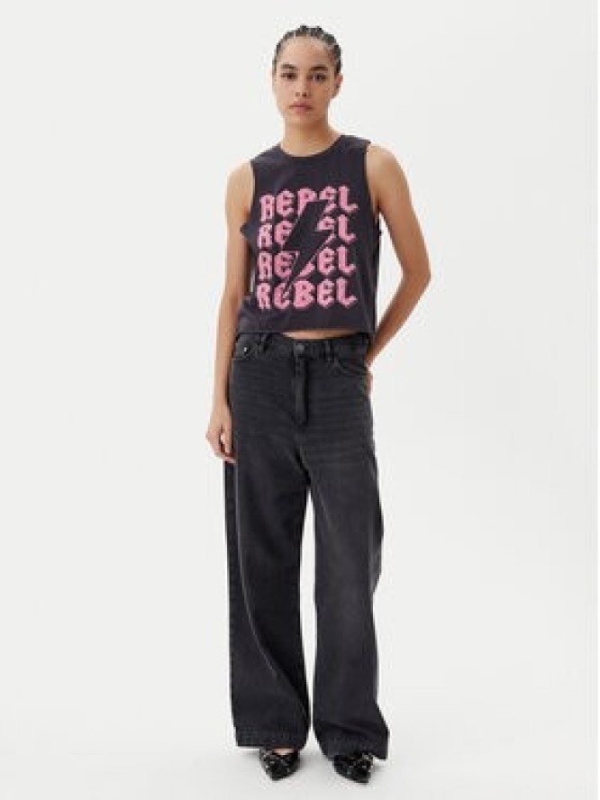 Noisy May Top Rebel 27034002 Szary Oversize