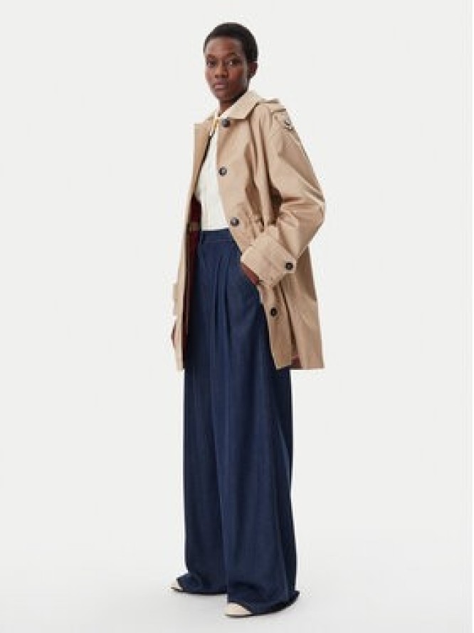 Tommy Hilfiger Parka Essential WW0WW43742 Beżowy Regular Fit