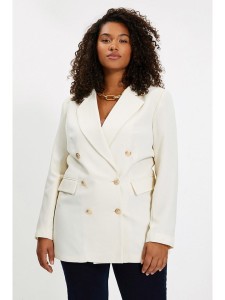 trendyol Blezer w kolorze kremowym rozmiar: 38