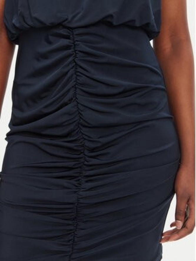 ROTATE Sukienka koktajlowa 1137042318 Granatowy Slim Fit