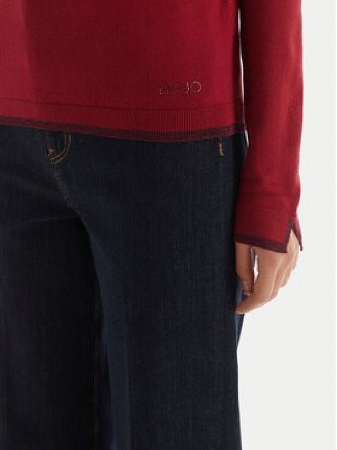 Liu Jo Golf MF5229 MS49I Bordowy Regular Fit