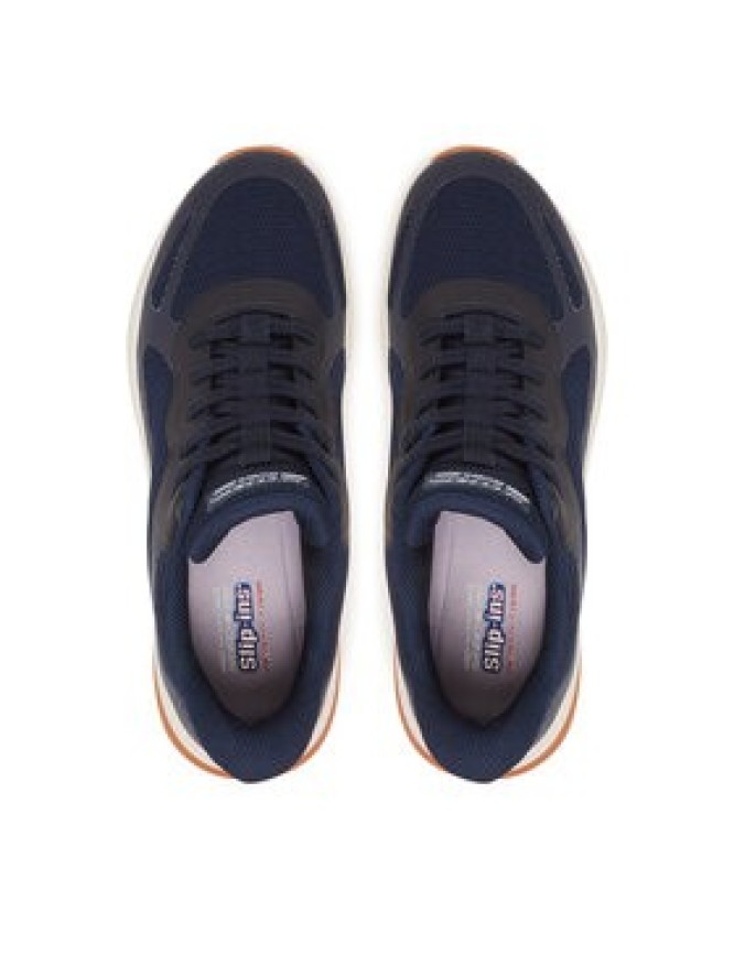 Skechers Sneakersy Bobs Squad 4-Staple Look 117624/NVY Granatowy
