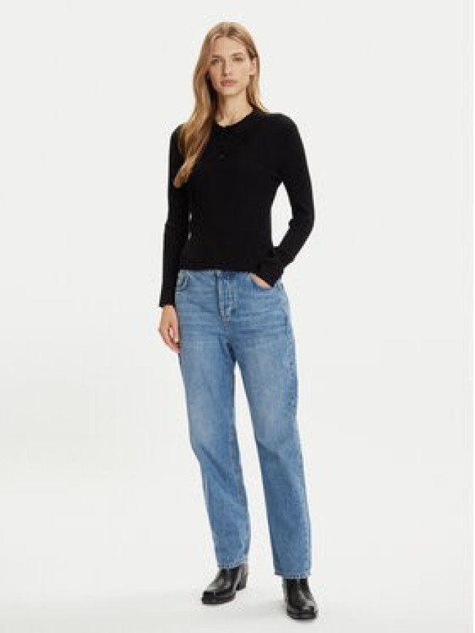 Vero Moda Sweter Siljerib 10336674 Czarny Slim Fit