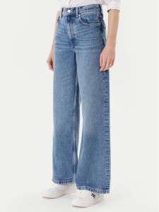 Tommy Hilfiger Jeansy WW0WW46484 Niebieski Wide Leg